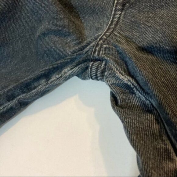 VTG Bongo Jeans Faded Black High Rise Size 7 - Picture 10 of 14
